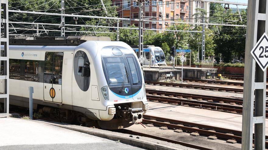 Euskotren ofrecerá un servicio especial de trenes este miércoles para el partido entre Real Sociedad y Mallorca
