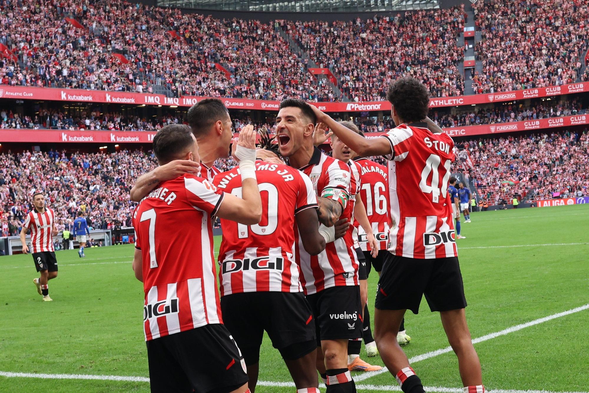Athletic-Real Oviedo, en imágenes