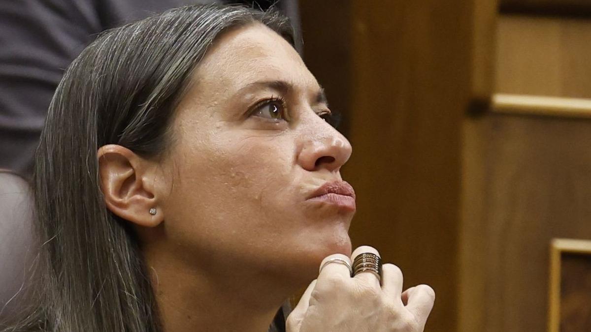 La portavoz de Junts, Míriam Nogueras.