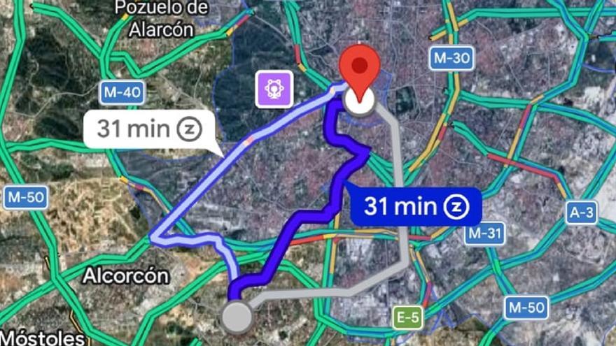 La Z que aparece en Google Maps cuando conduces y debes tener en cuenta