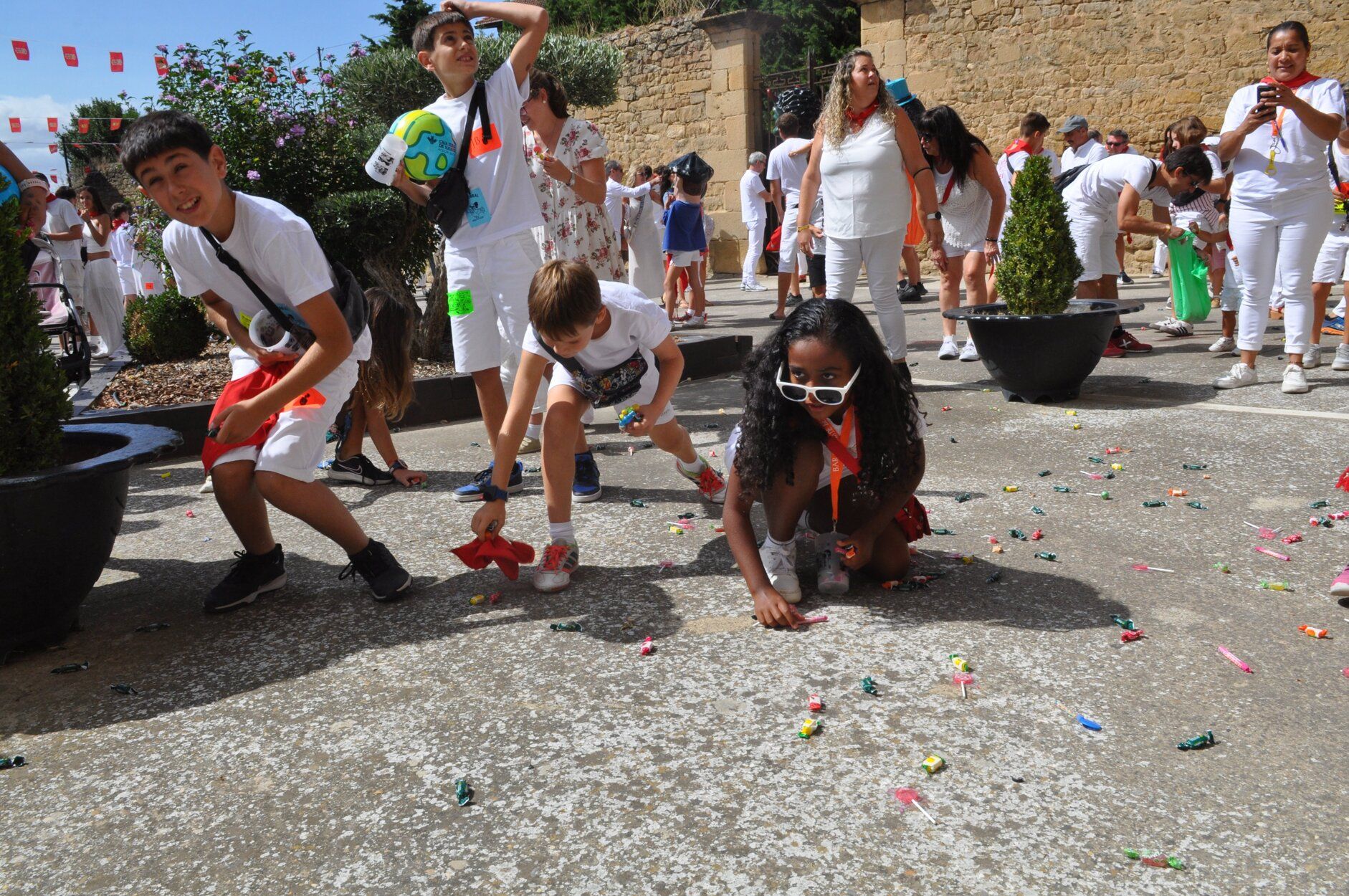 Fotos del chupinazo de fiestas de Beire