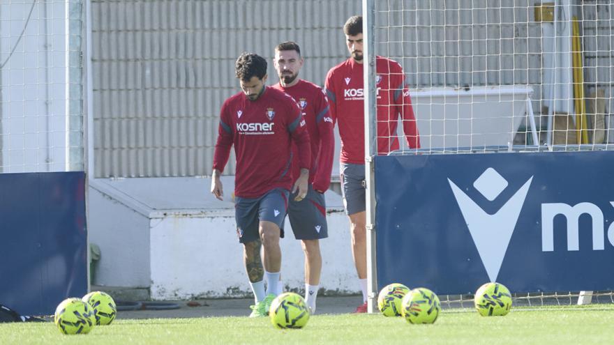 Fotos del entrenamiento de Osasuna (domingo 9 de noviembre)