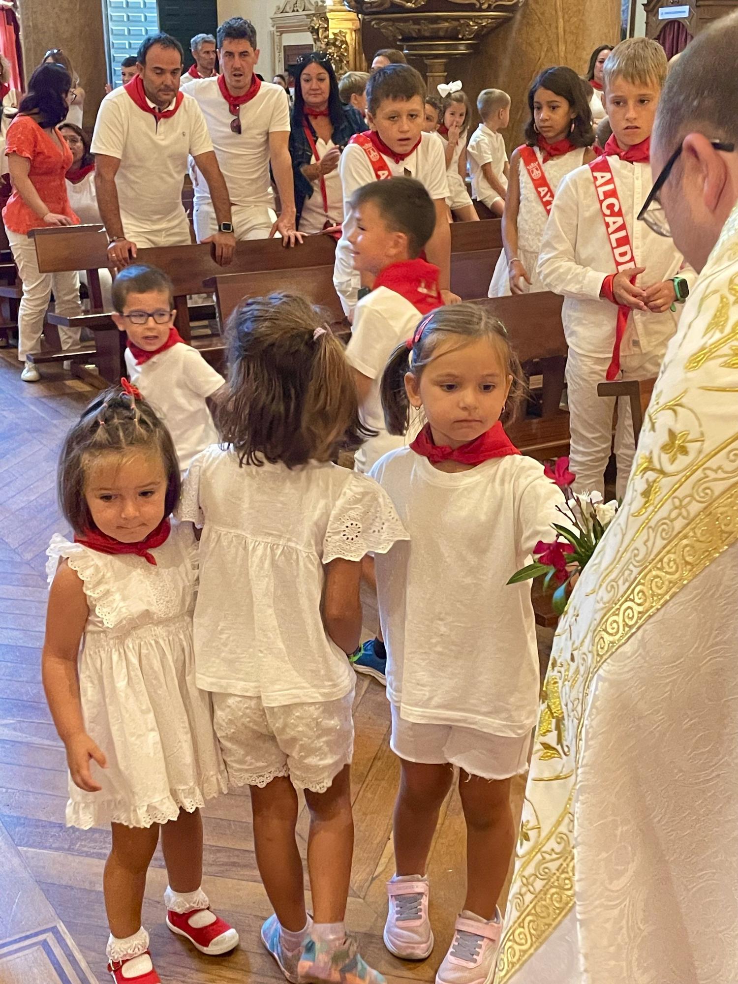 Fotos del día de los txikis en fiestas de Peralta 2025