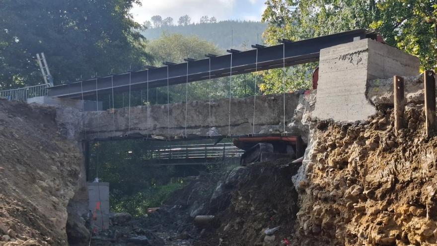 Aurrera doaz San Migel kaleko hondoratze eremua konpontzeko lanak