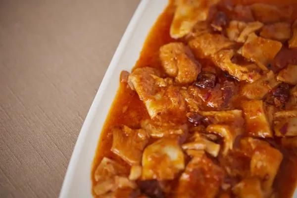 La casquería es una de las estrellas de la carta.