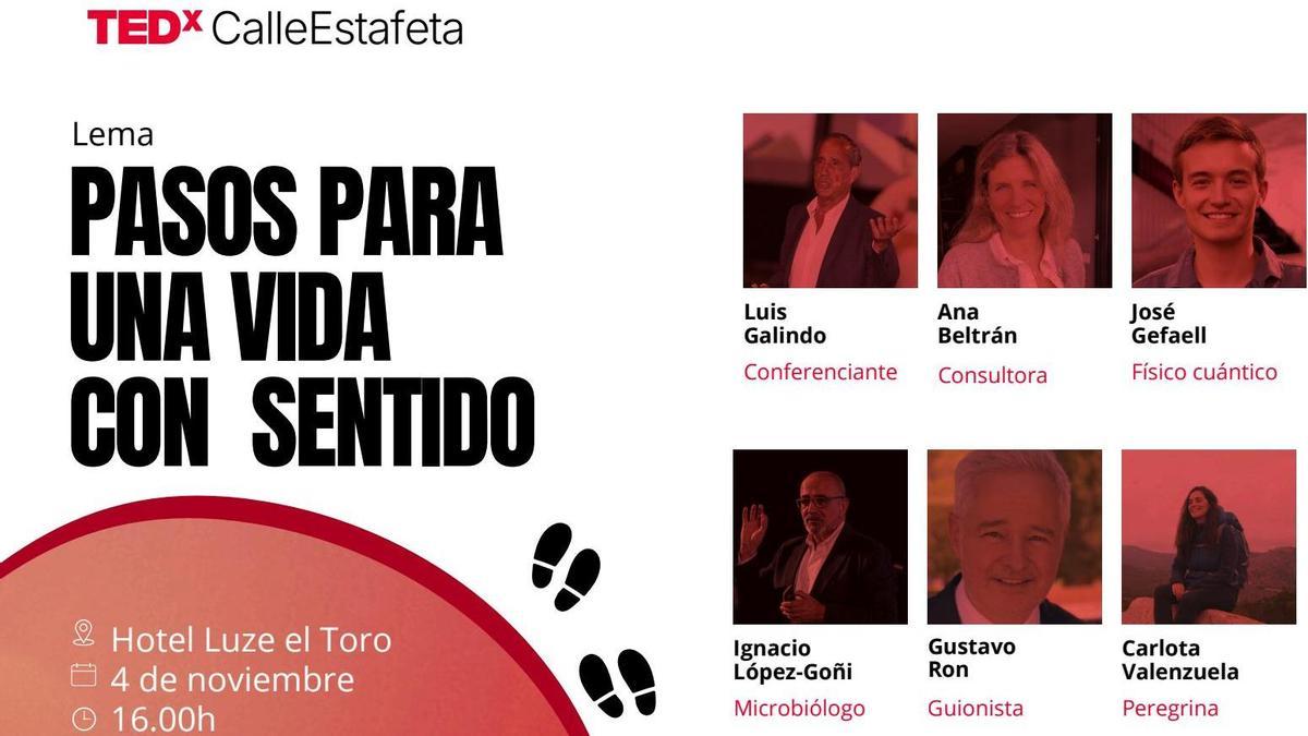 Cartel del evento TEDxCalleEstafeta
