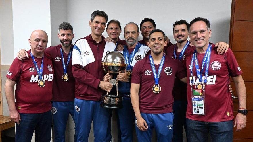 Pellegrino conquista la Copa Sudamericana con Lanús
