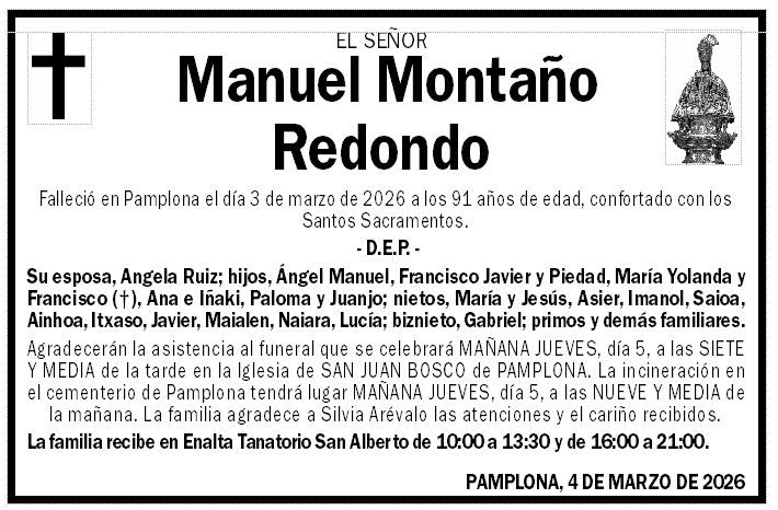Manuel Montaño Redondo