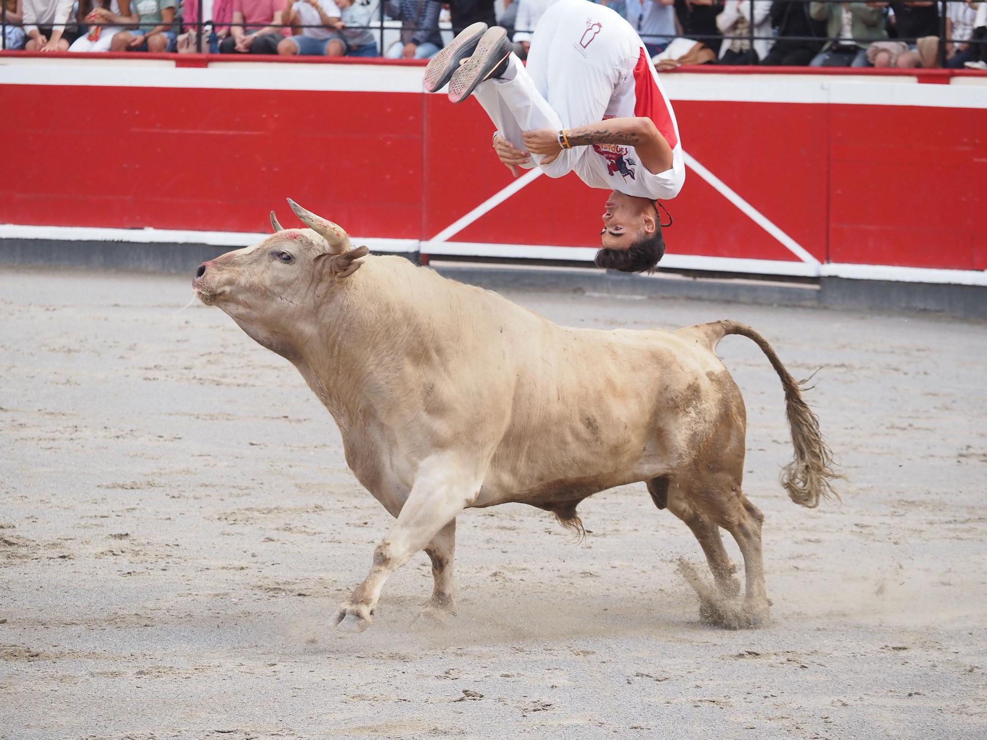 El extremeño Israel Pérez 'Ruso' se estrena con victoria en el Campeonato de Recortadores de Azpeitia