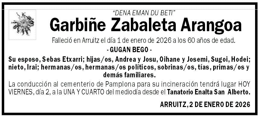 Garbiñe Zabaleta Arangoa