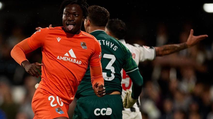 Osazuwa marcó su primer gol con el Sanse.