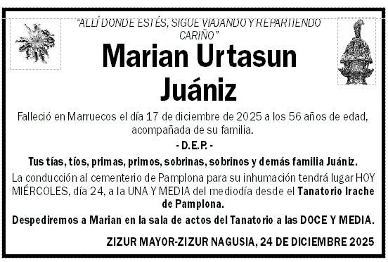 Marian Urtasun Juániz