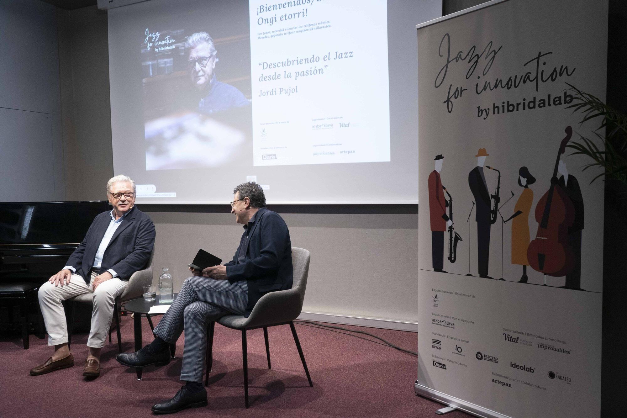 En imágenes: Comienzo del ciclo Jazz for Innovation by Hibridalab de la mano del productor Jordi Pujol Baulenas