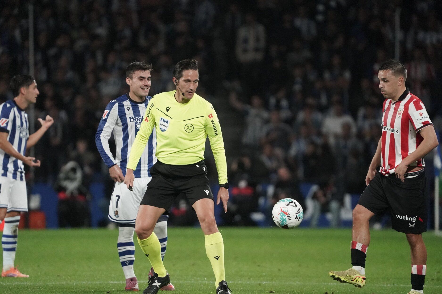 Las mejores imágenes del partido entre la Real y el Athletic