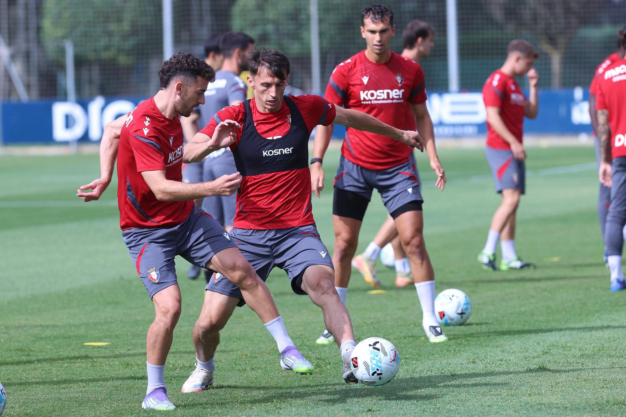 Entrenamiento de Osasuna (27/08/2025)