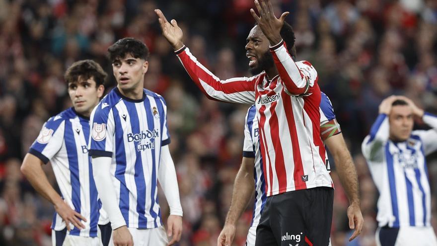 Iñaki Williams, sobre el penalti no pitado: "Es un árbitro que tiene personalidad"
