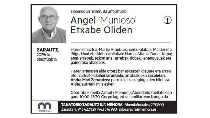 ANGEL ETXABE OLIDEN