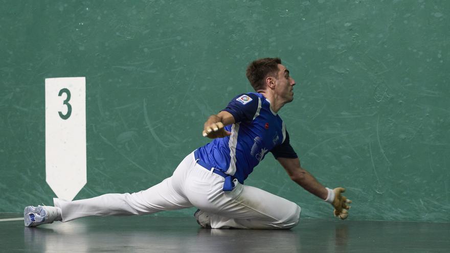 Peio Etxeberria, finalista del Cuatro y Medio por tercera vez consecutiva