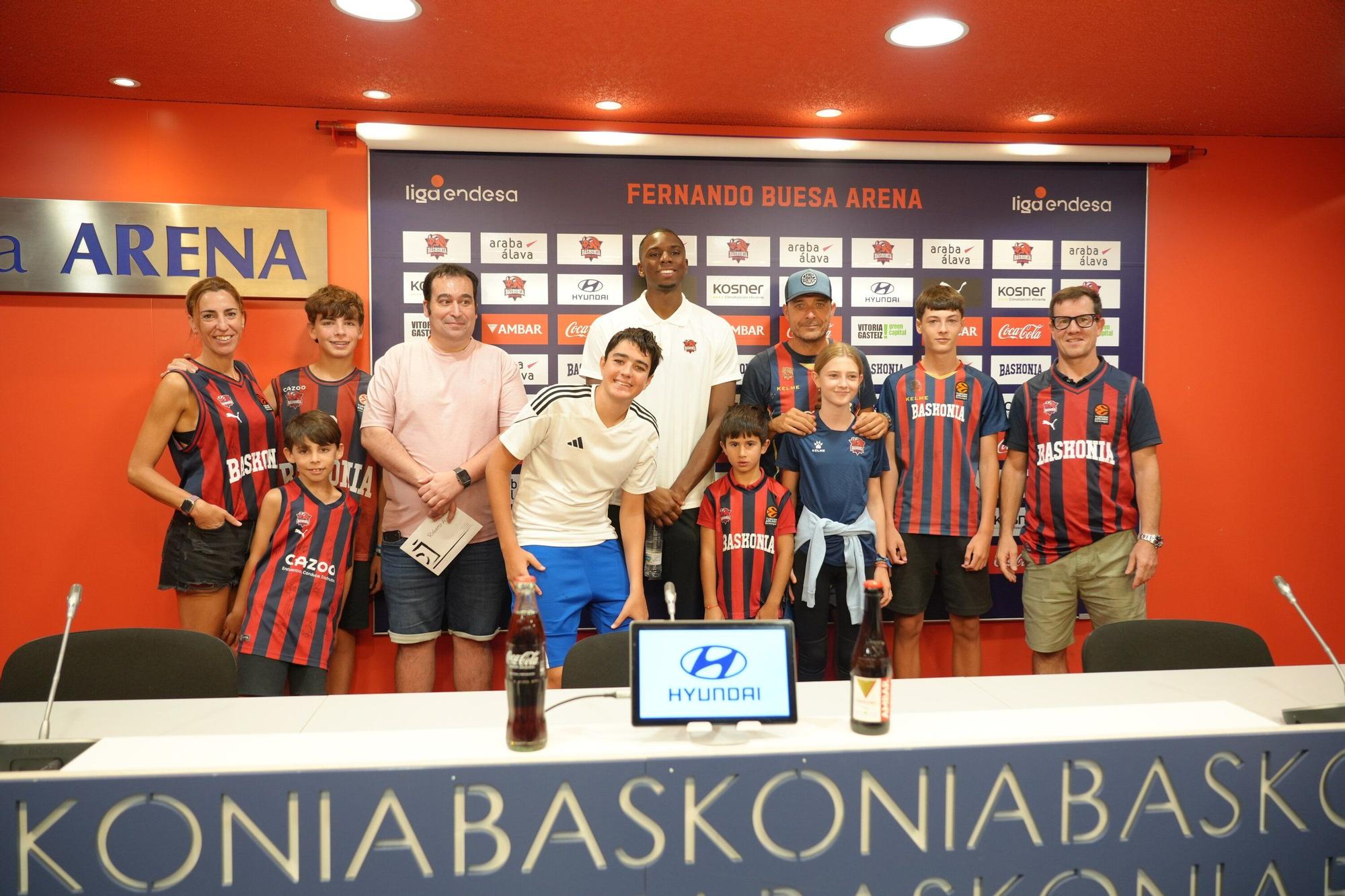 Presentación de Hamidou Diallo como jugador de Baskonia