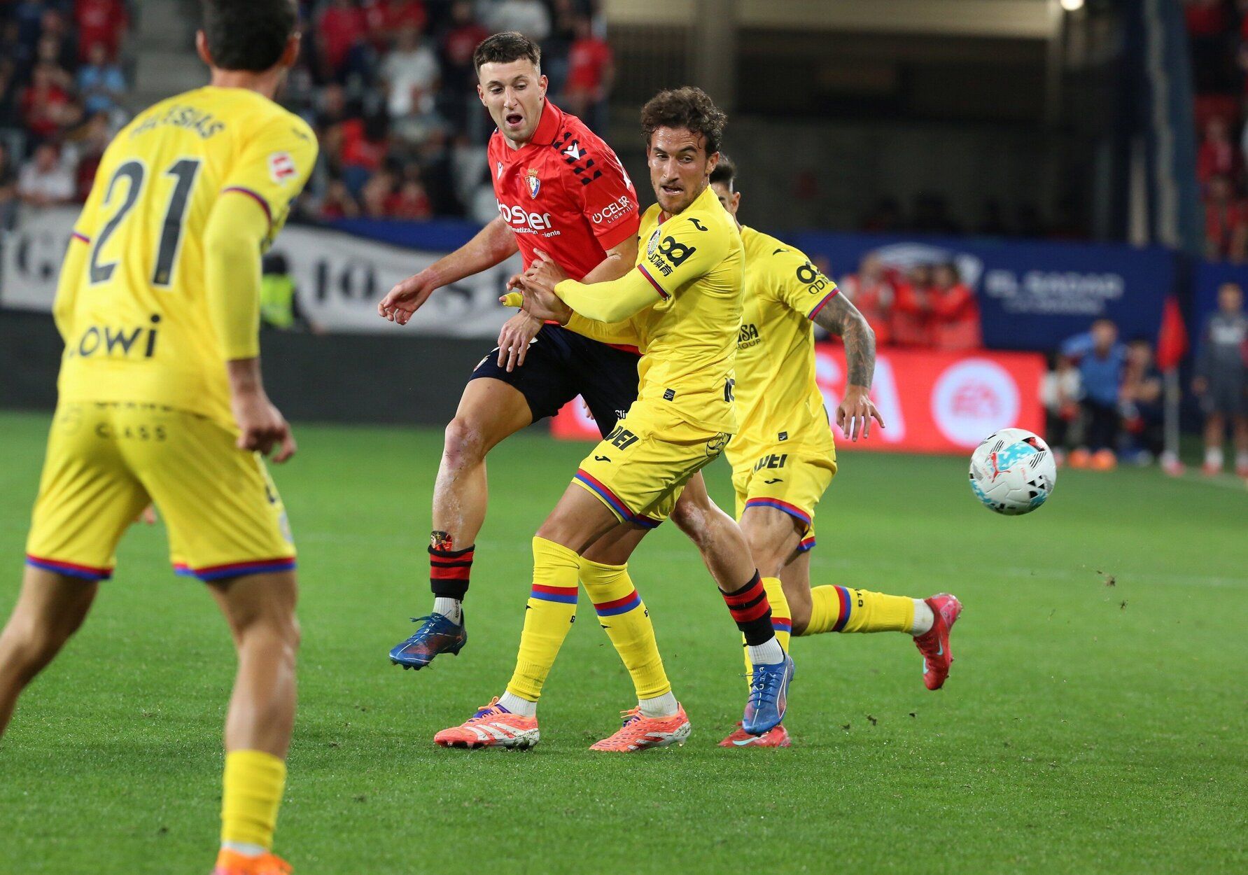 Fotos del Osasuna-Getafe en El Sadar