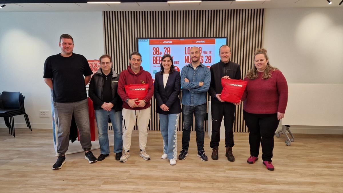 Presentación de la quinta edición de la campaña Irun.market. Presentación de la quinta edición de la campaña Irun.market.
