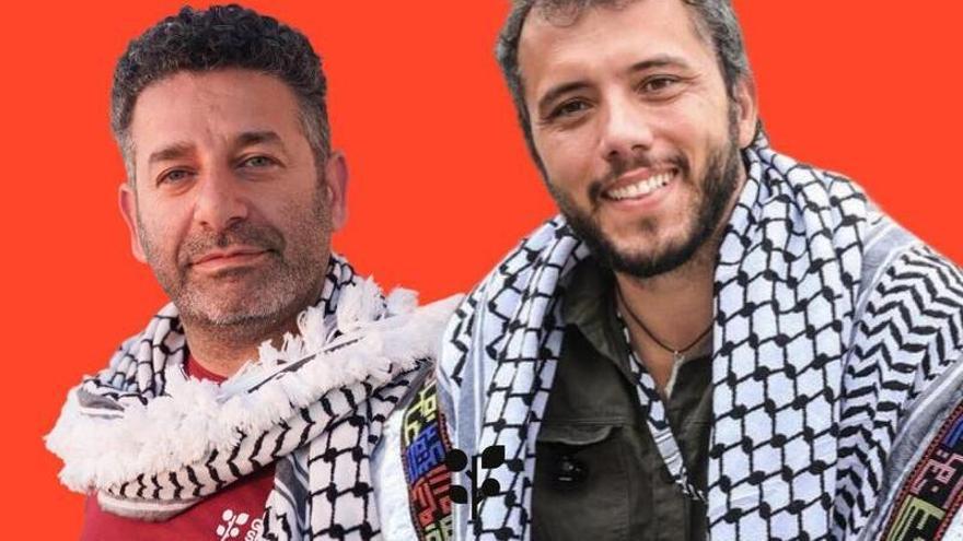 La Flotilla denuncia que los activistas Ávila y Abukeshek han sido torturados y serán trasladados a Israel