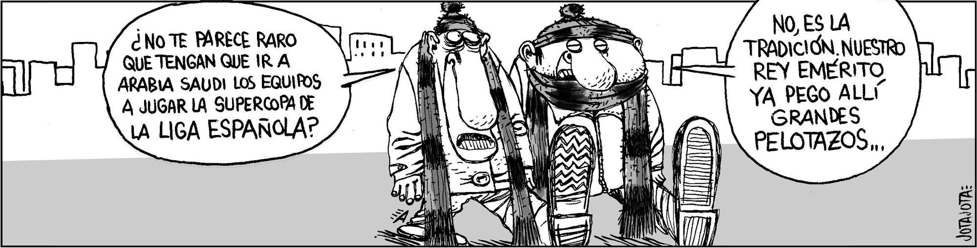 La tira de Jota Jota (11/01/2024)