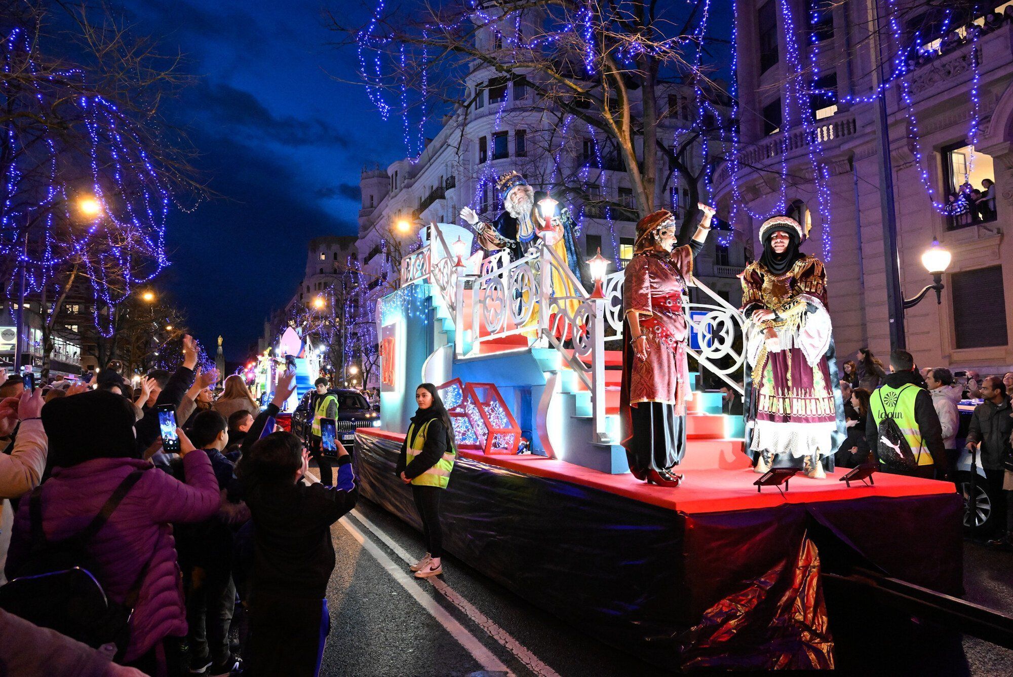 En imágenes: Así ha sido la Cabalgata de los Reyes Magos en Bilbao