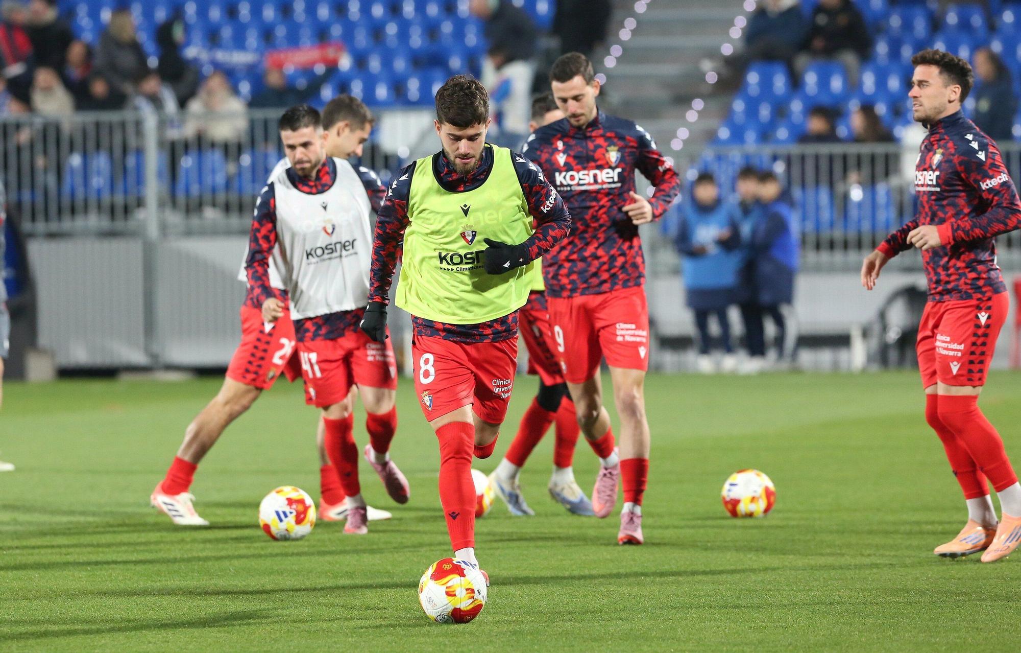 Fotos del CD Ebro - Osasuna en segunda ronda de la Copa del Rey