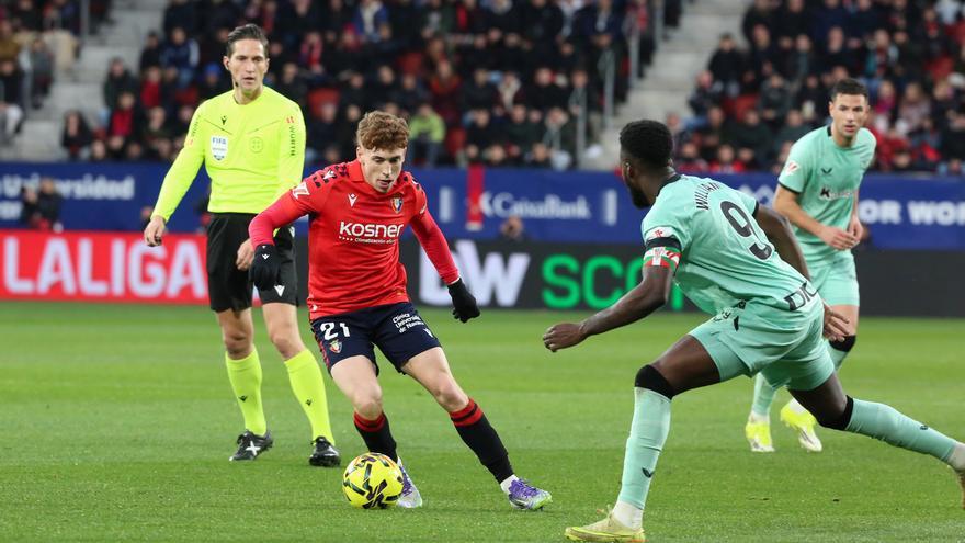 Osasuna y Athletic se lo reparten todo en El Sadar
