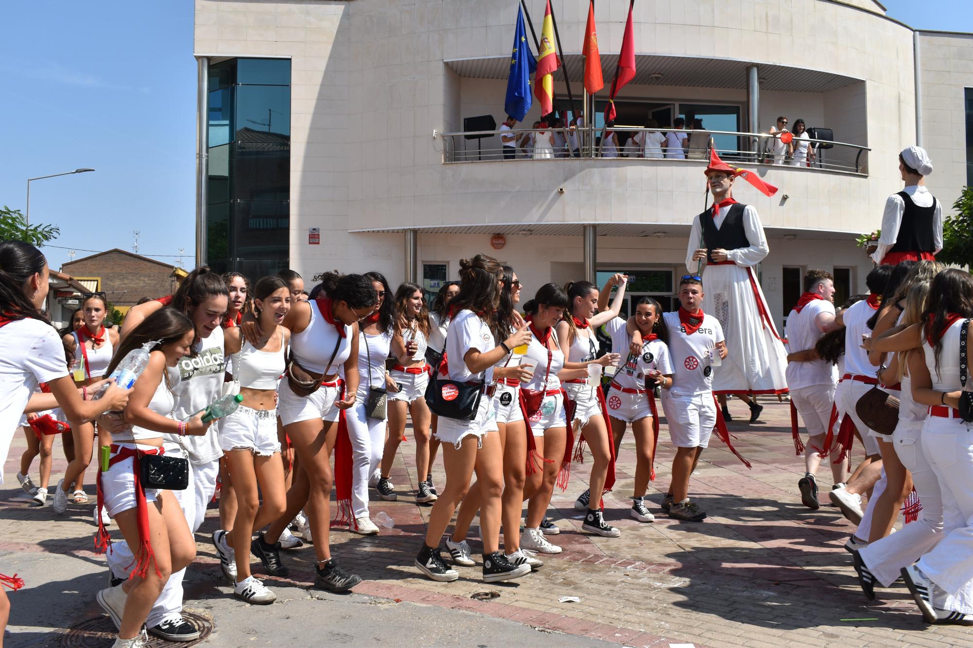 Fotos del chupinazo de Sartaguda