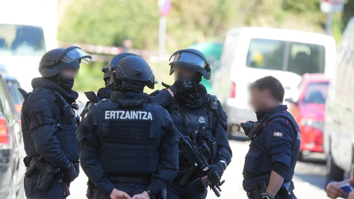 Imagen ajena a esta información de un despliegue policial previo