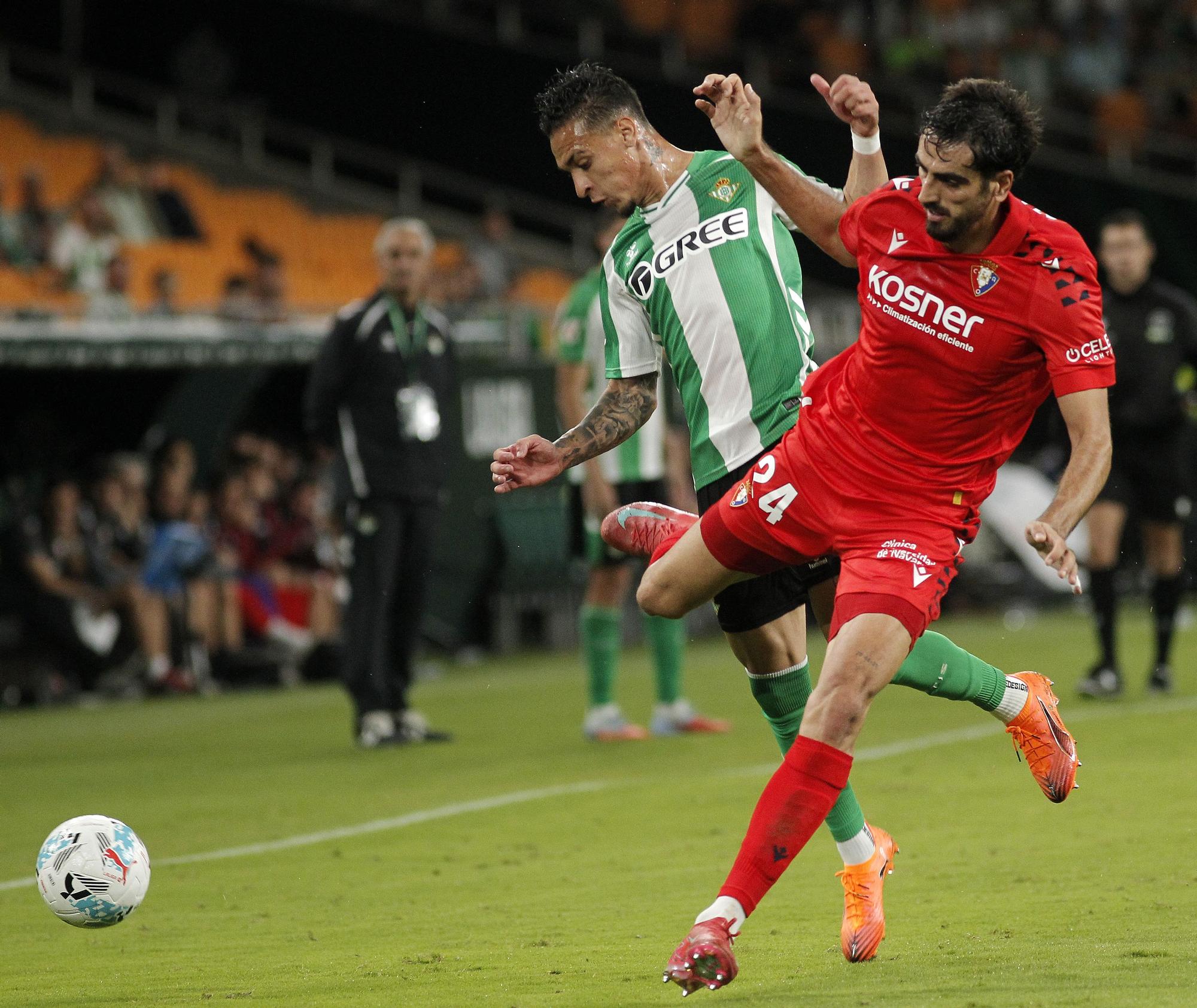 Fotos del partido entre Betis y Osasuna