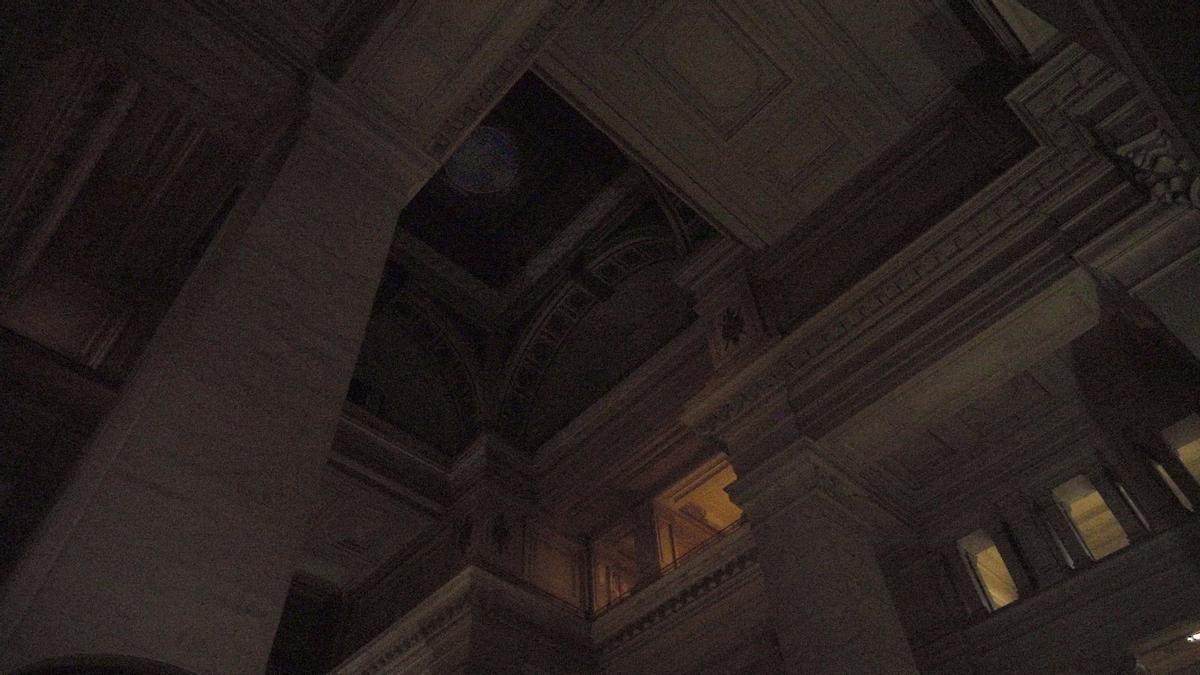 Un fotograma de ‘Palais’, de Alex Reynolds. Un fotograma de ‘Palais’, de Alex Reynolds.