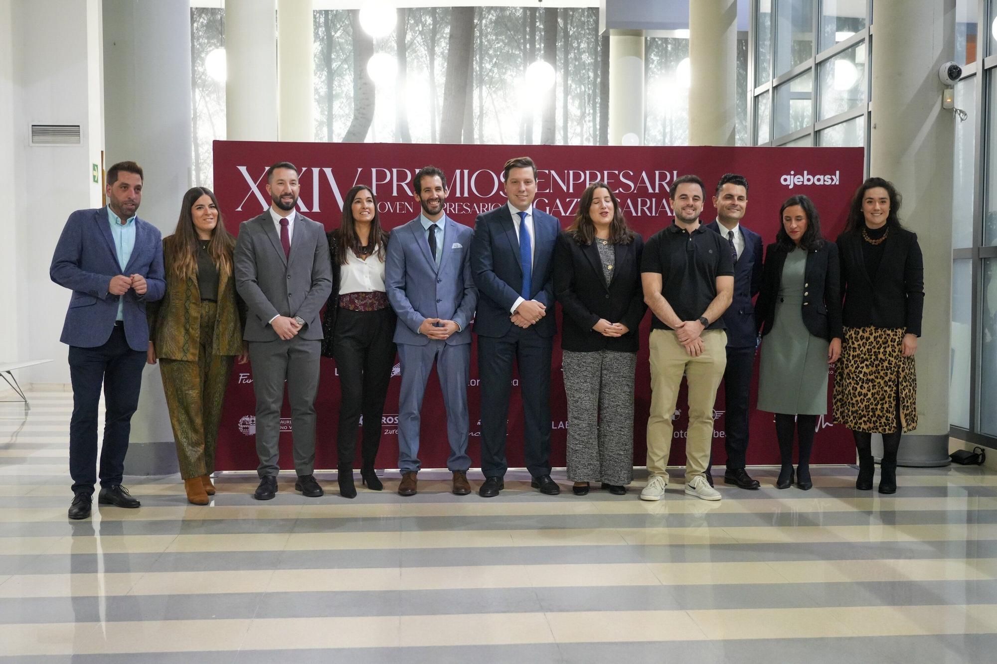 En imágenes: Entrega de los premios Ajebask 2025