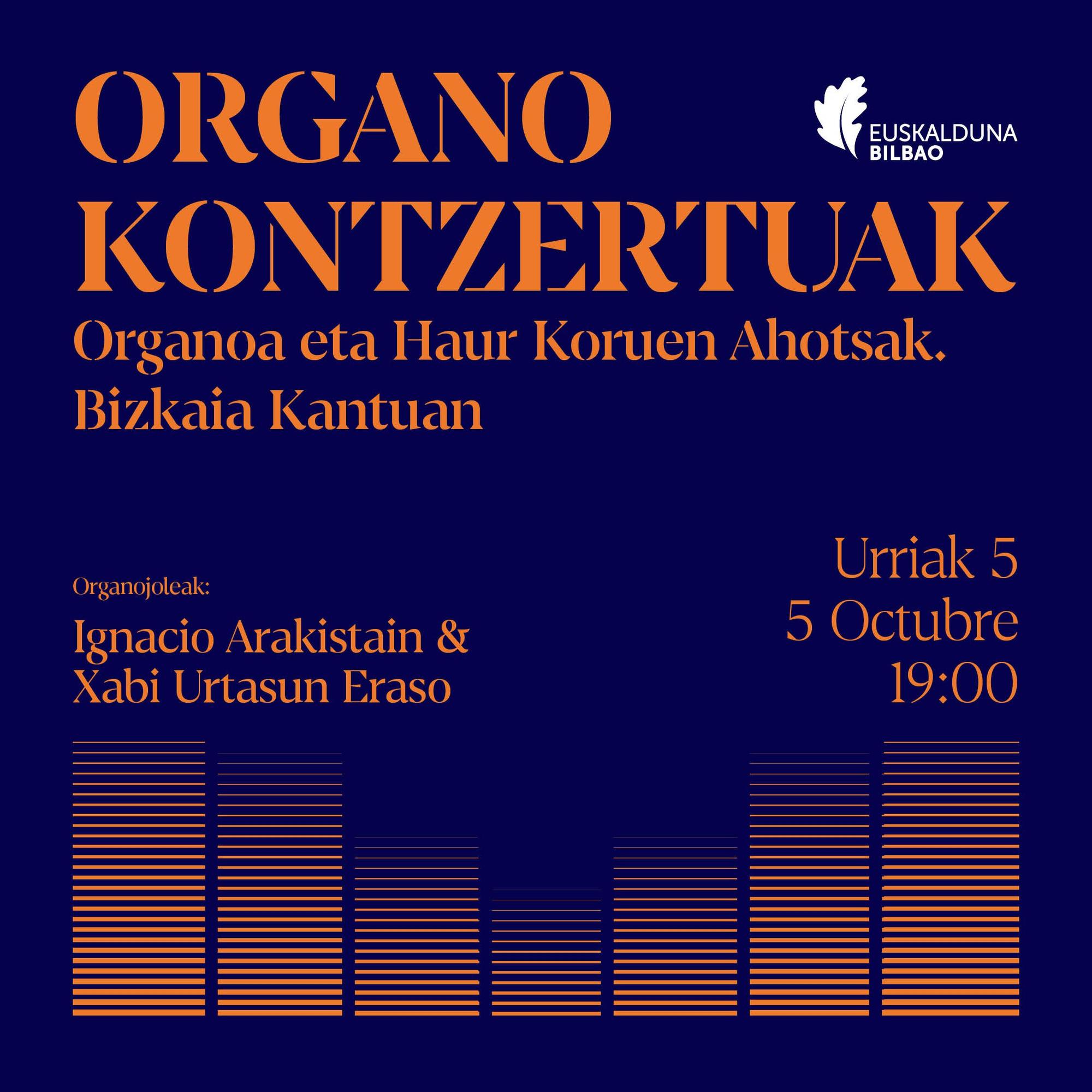 Cartel Organo Kontzertuak