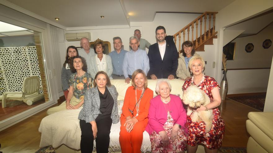 Zizur Mayor homenajea a su vecina centenaria Mª Ángeles Olza