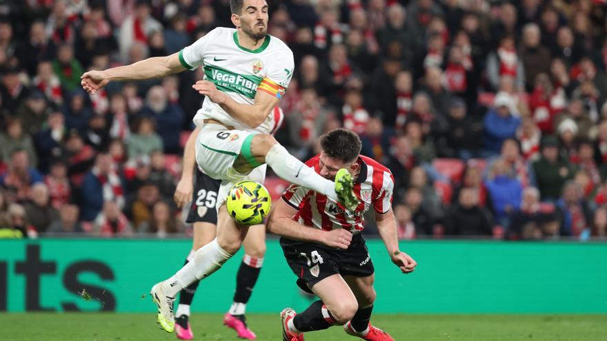 El CTA ratifica el penalti a Laporte ante el Elche