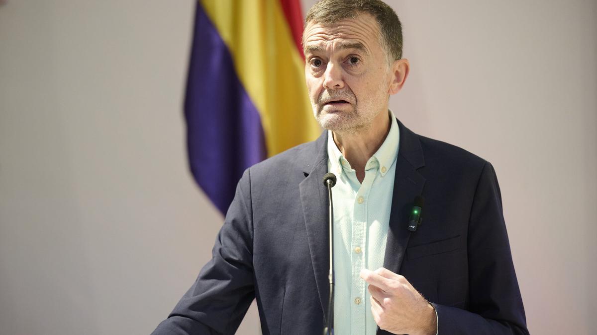 El coordinador federal de Izquierda Unida, Antonio Maillo.