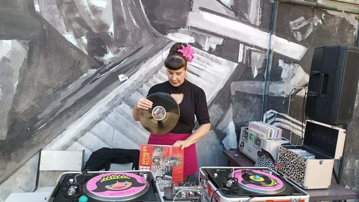 La DJ getxoztarra Lady Grumpy.