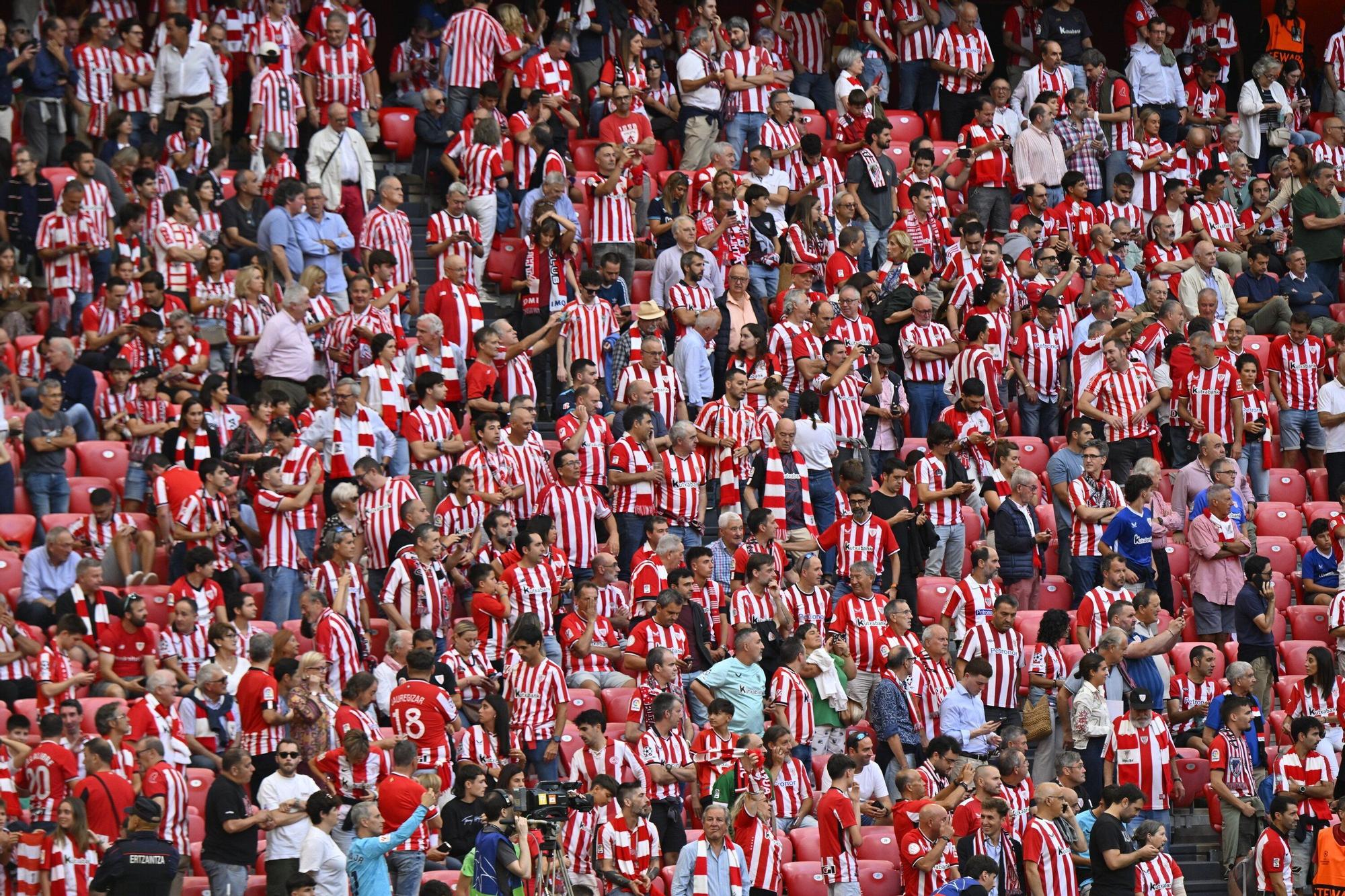 En imágenes: ¿Has estado en San Mamés viendo el Athletic-Arsenal? Búscate en nuestra galería
