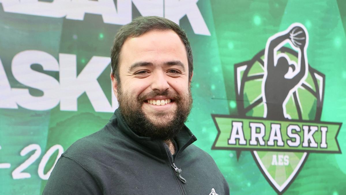 Julen Vázquez, delegado y responsable de cantera