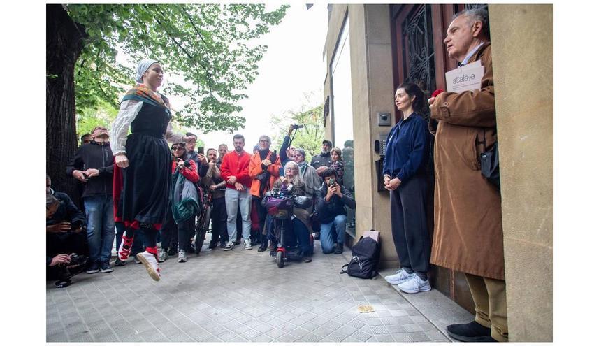 Xabier de Frutos: el gudari asesinado en Madrid que ya tiene su tropezón en Pamplona