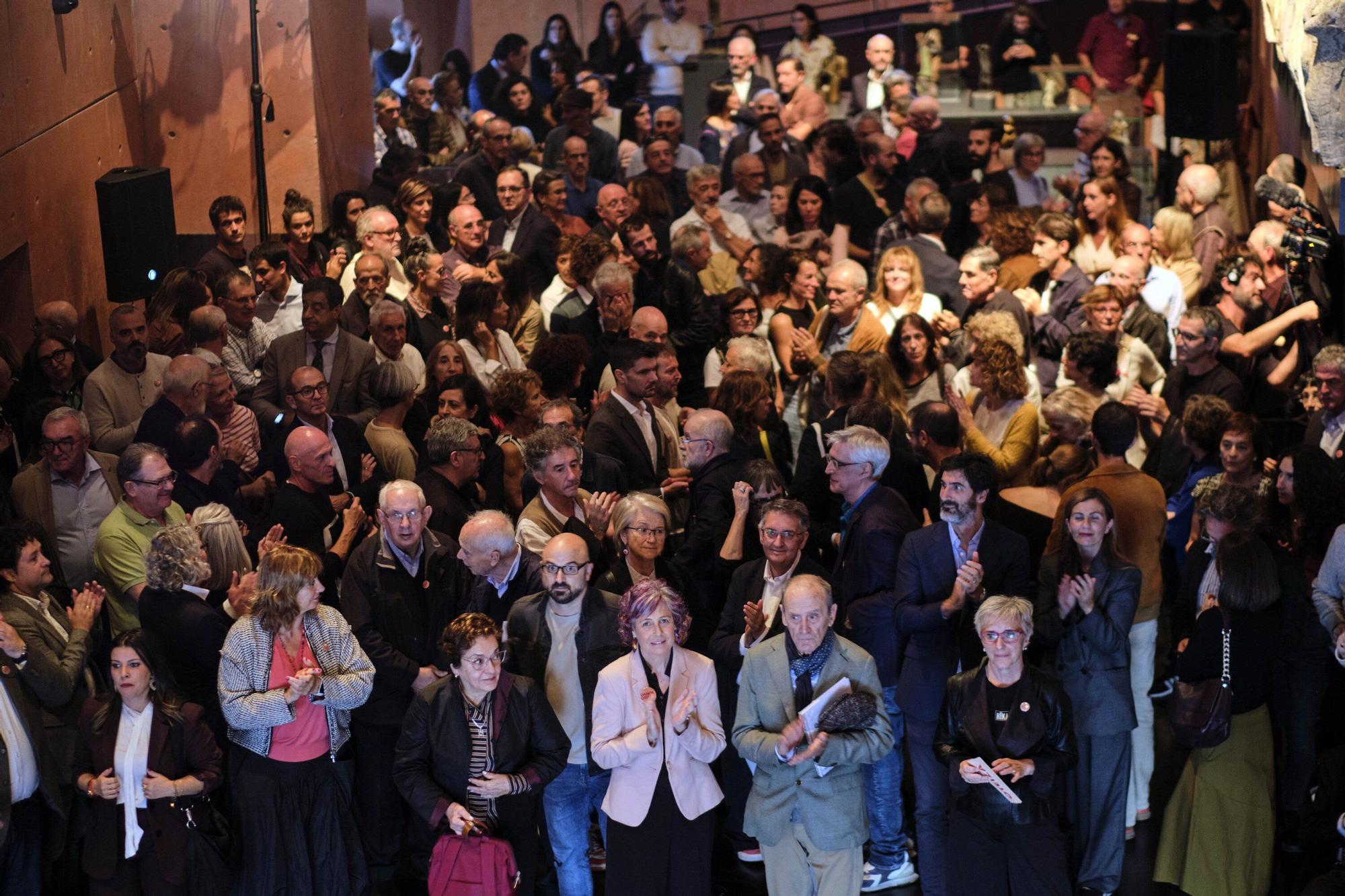 Fotos del acto social de DANOK OTEIZA en el museo de Alzuza