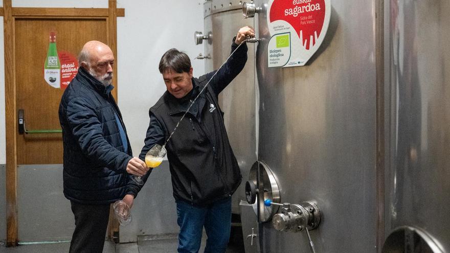 Arranca la temporada de txotx 2026 en las sidrerías de Goierri
