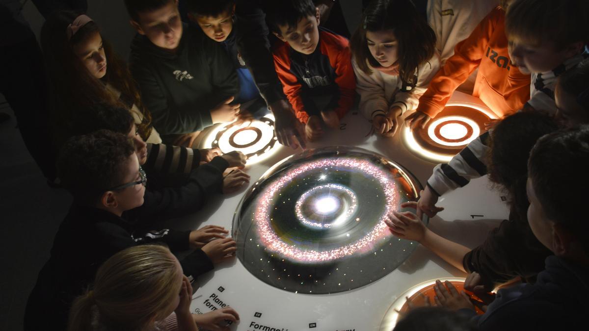 La 33 edición del programa Escuela de Estrellas-Izar Eskola de Planetario Pamplona arranca en Tafalla