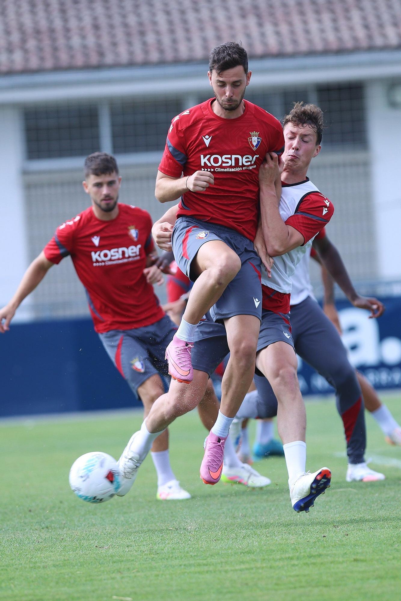 Entrenamiento de Osasuna (18/07/2025)