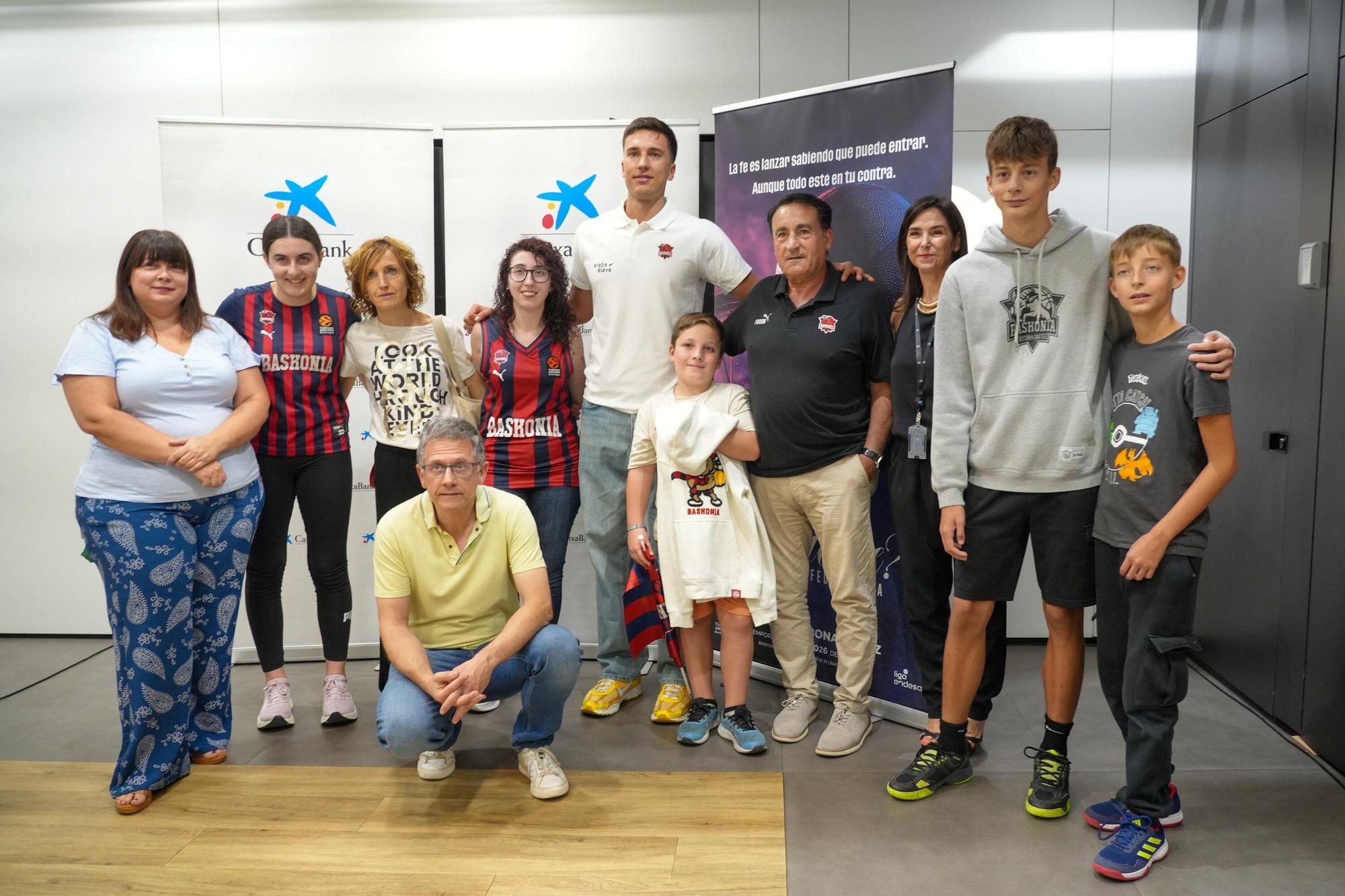 Matteo Spagnolo, presentado como jugador del Baskonia