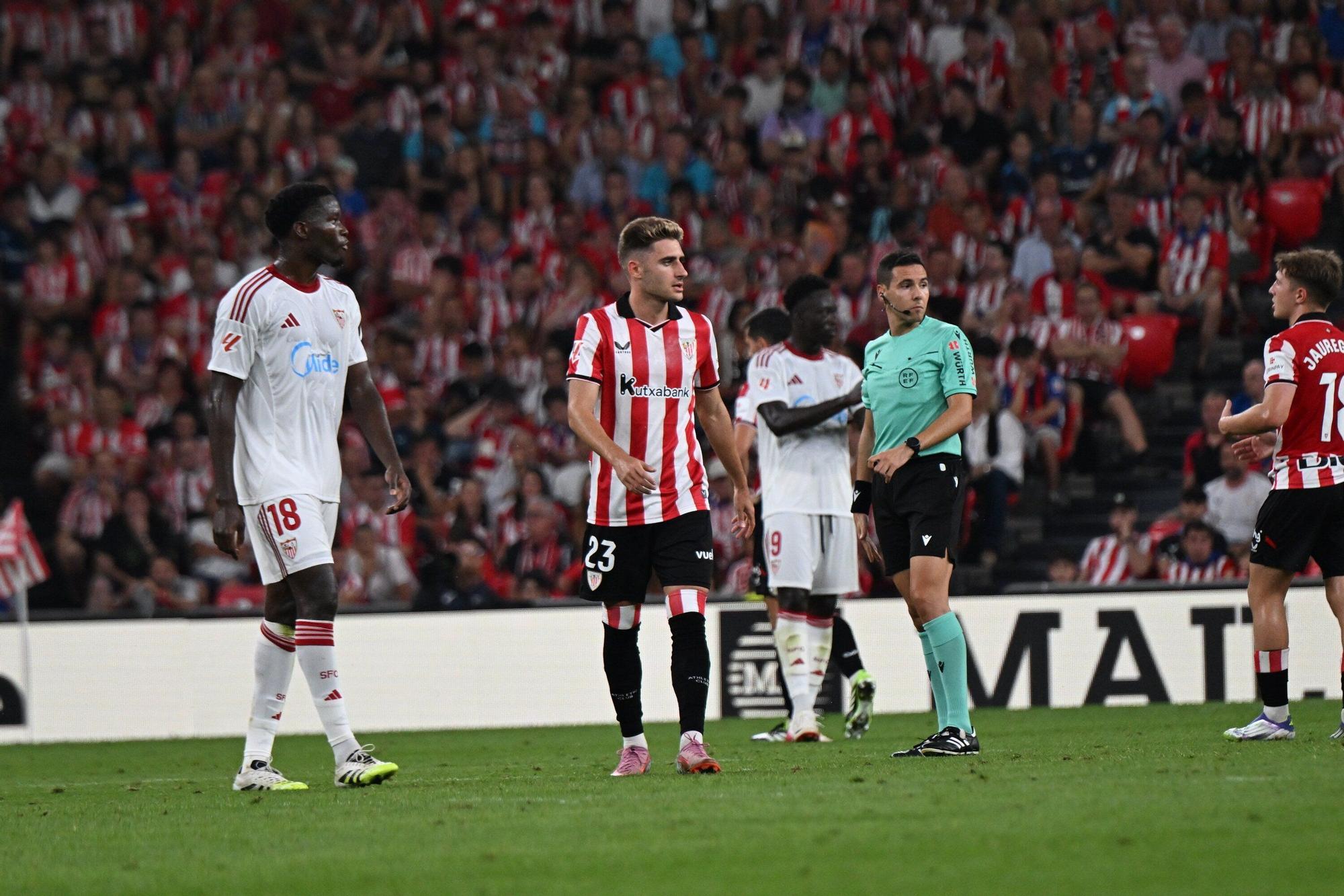 El Athletic-Sevilla, en imágenes