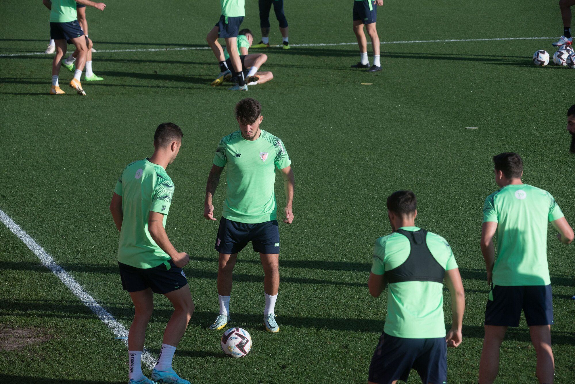 Normalidad en la vuelta a los entrenamientos del Athletic